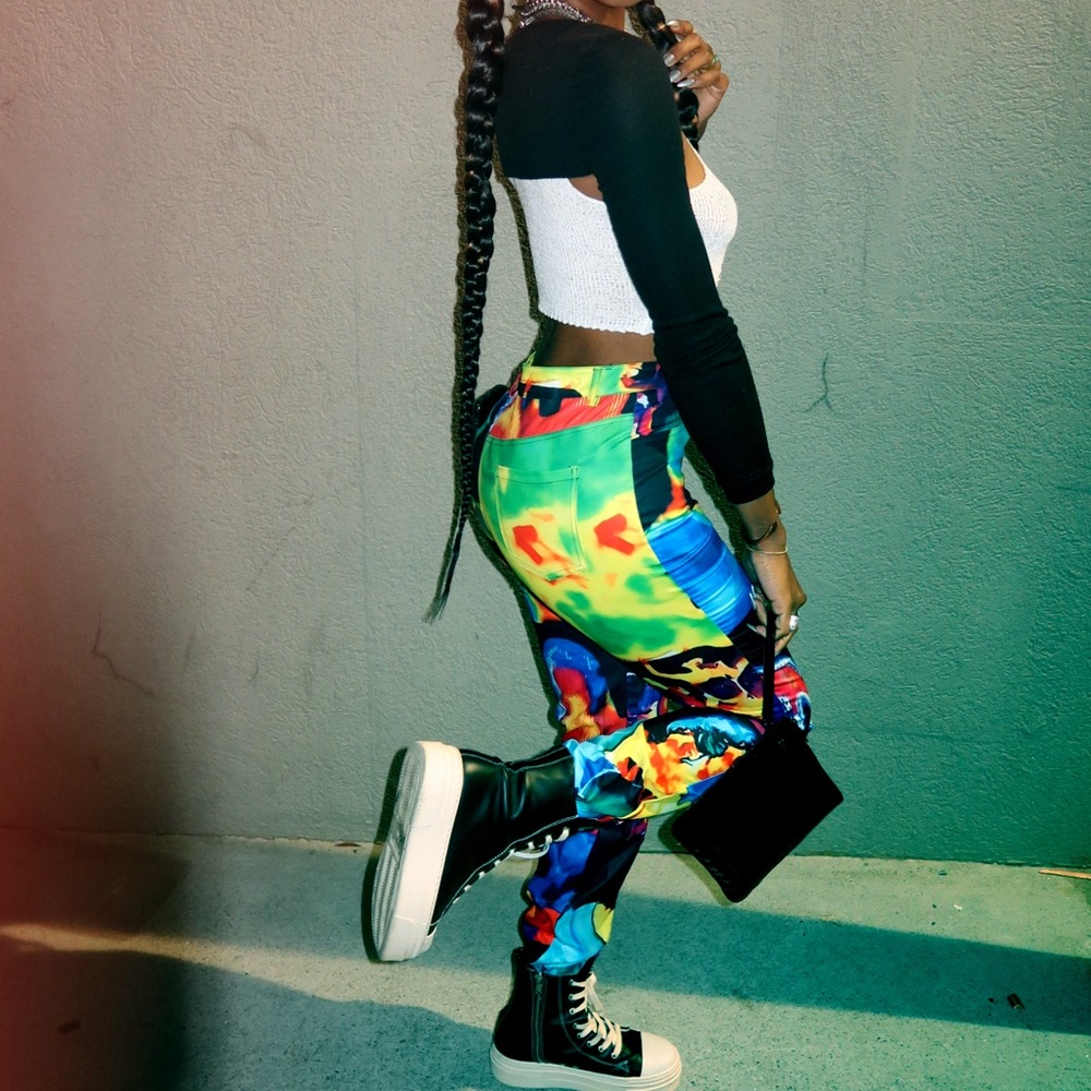 Blushmark Graphic Pants
